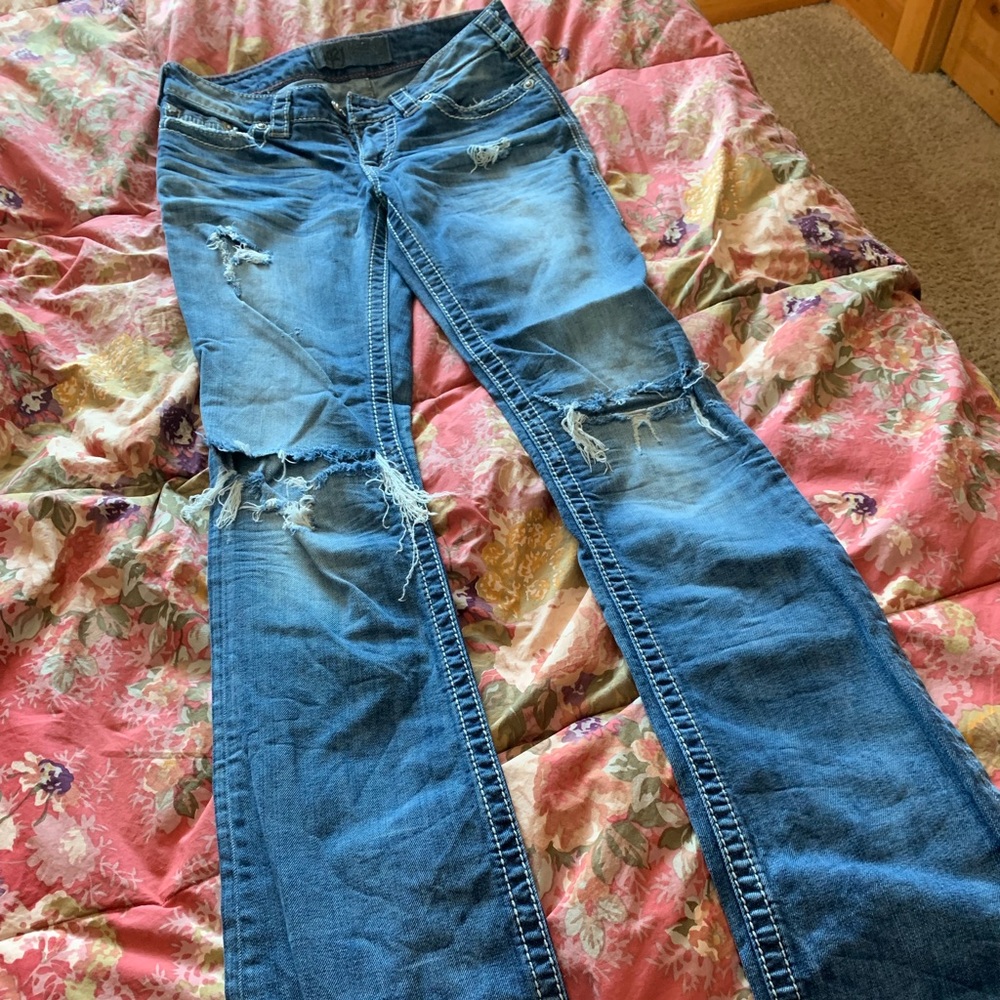 1921 distressed jean
